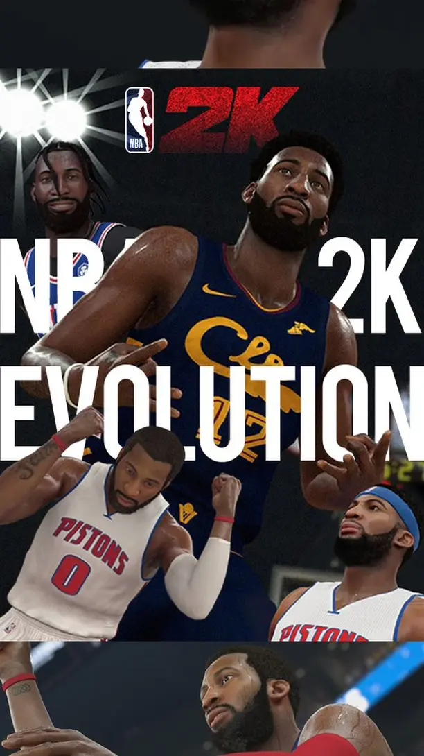 Andre Drummond Showcases His NBA 2K Evolution Through The Years Andre Drummond Showcases His NBA 2K Evolution Through The Years