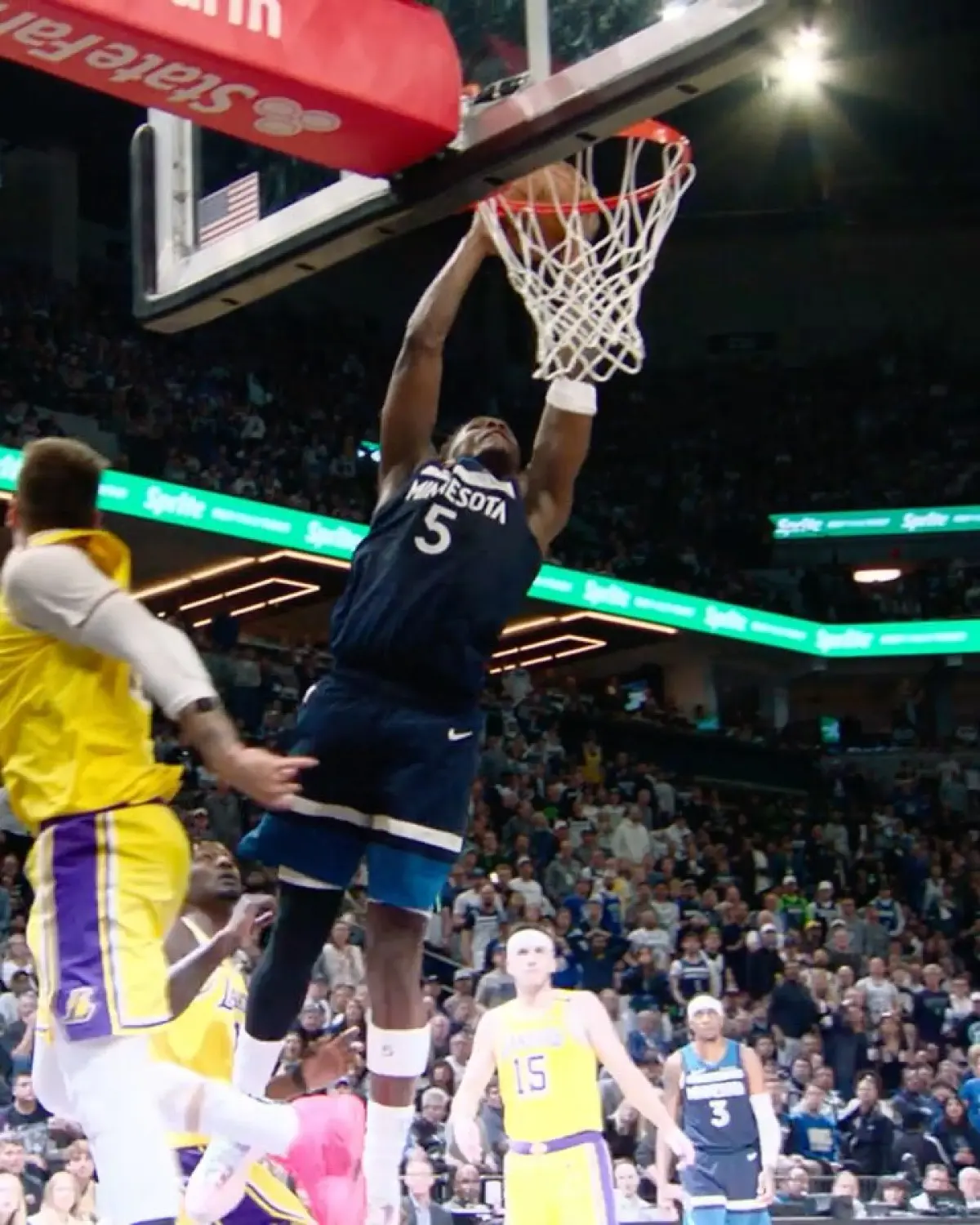 Anthony Edwards’ Game 3 Performance Captured In Stunning Slow-Motion NBA's PhantomCam reveals every explosive move as Timberwolves take 2-1 lead over Lakers.