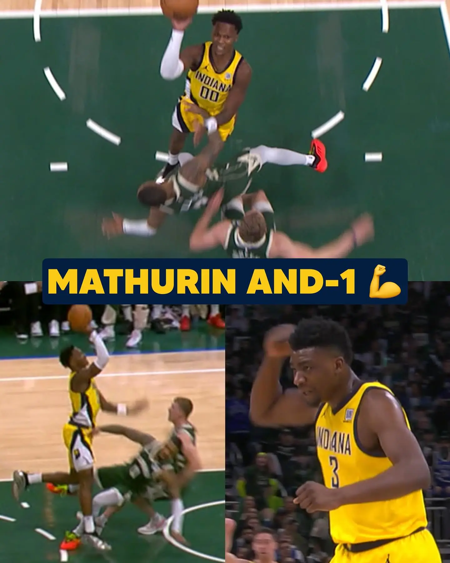 Bennedict Mathurin Shows Power With Tough And-1 In Pacers’ Playoff Push Indiana standout adds highlight to postseason as Pacers look to capitalize on 2-0 series lead