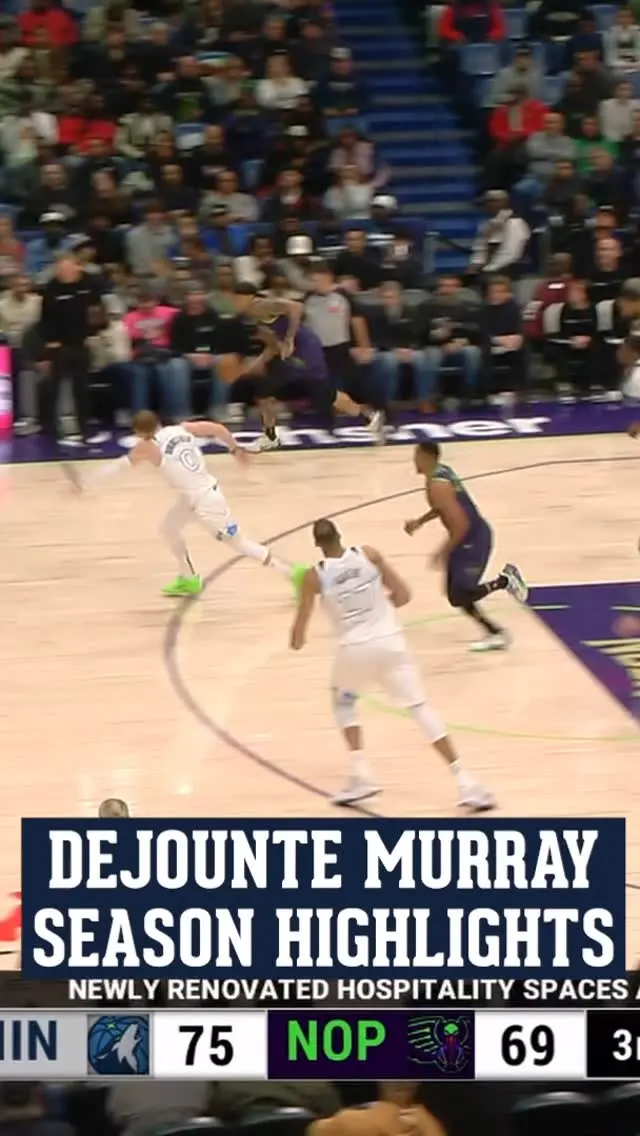 Dejounte Murray Makes Impactful First Season With Pelicans, Posting Solid All-Around Stats Dejounte Murray Makes Impactful First Season With Pelicans, Posting Solid All-Around Stats