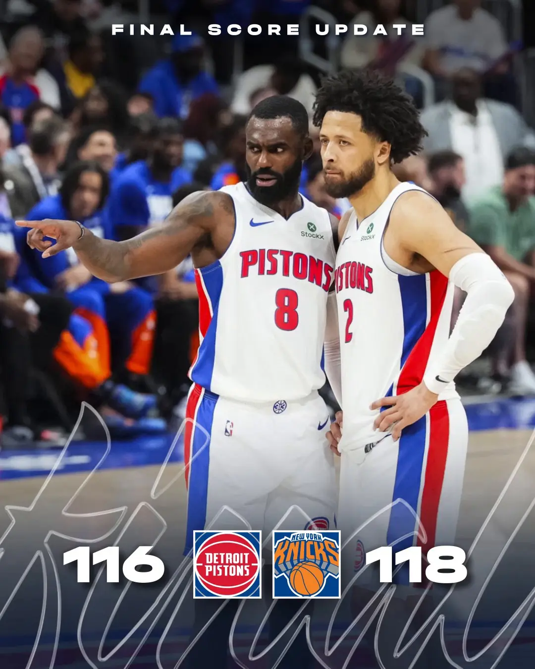 Detroit Pistons Vow To Return Stronger After Playoff Setback Detroit Pistons Vow To Return Stronger After Playoff Setback