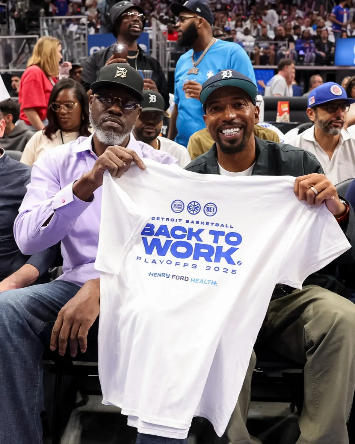 Detroit Pistons Welcome Basketball Legends To Arena In Special Appearance Franchise honors its storied past as NBA icons make rare public appearance at Little Caesars Arena.