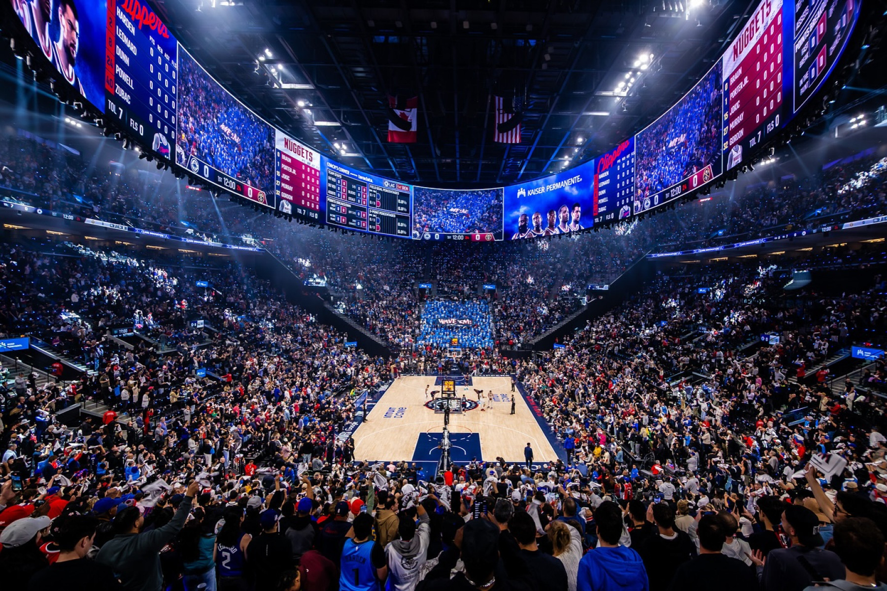 Team embraces state-of-the-art arena as they build momentum in crucial postseason series.