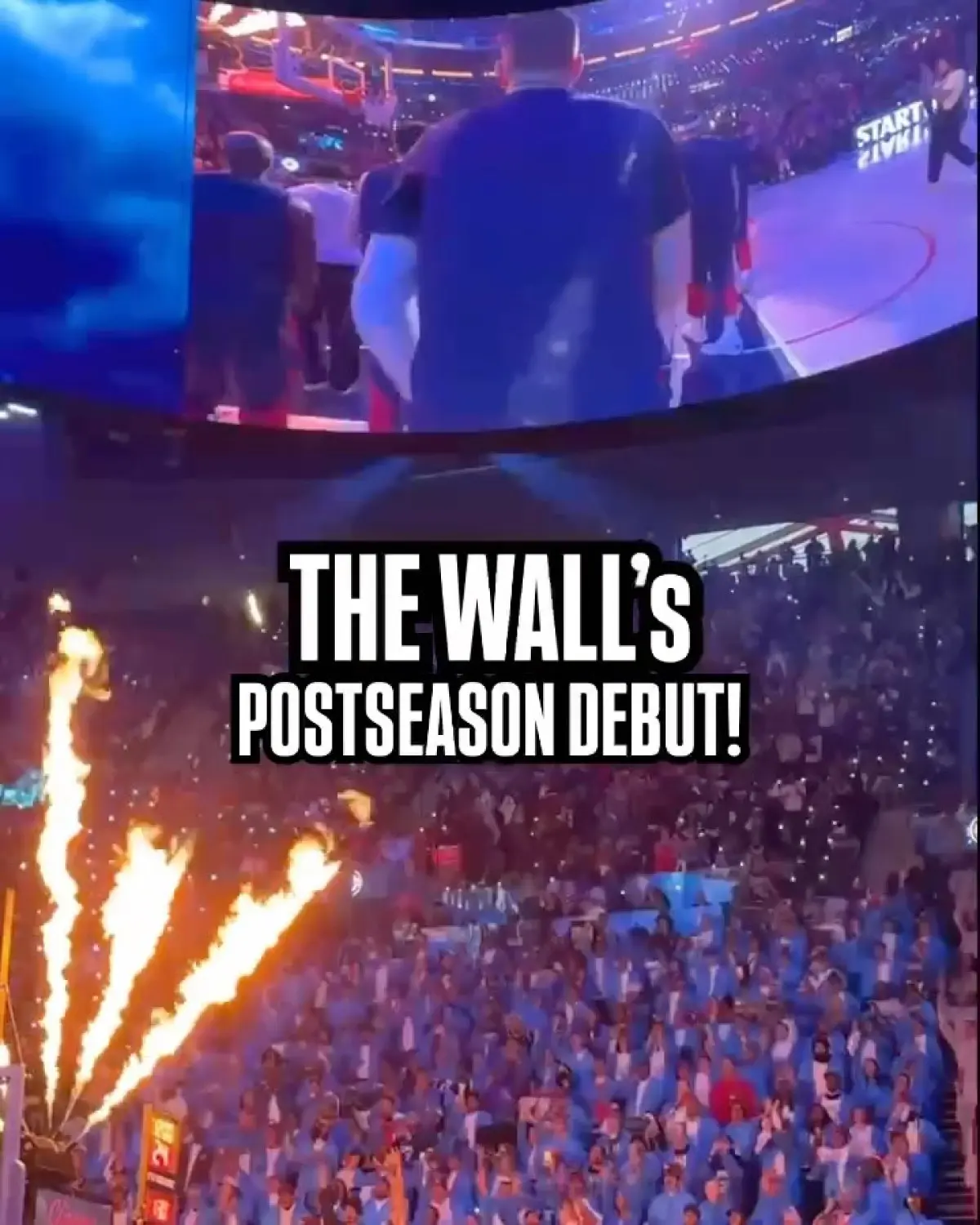LA Clippers’ Home Court ‘THE WALL’ Makes Electric Postseason Debut Intuit Dome's innovative vertical seating section energizes fans during Clippers' playoff run.