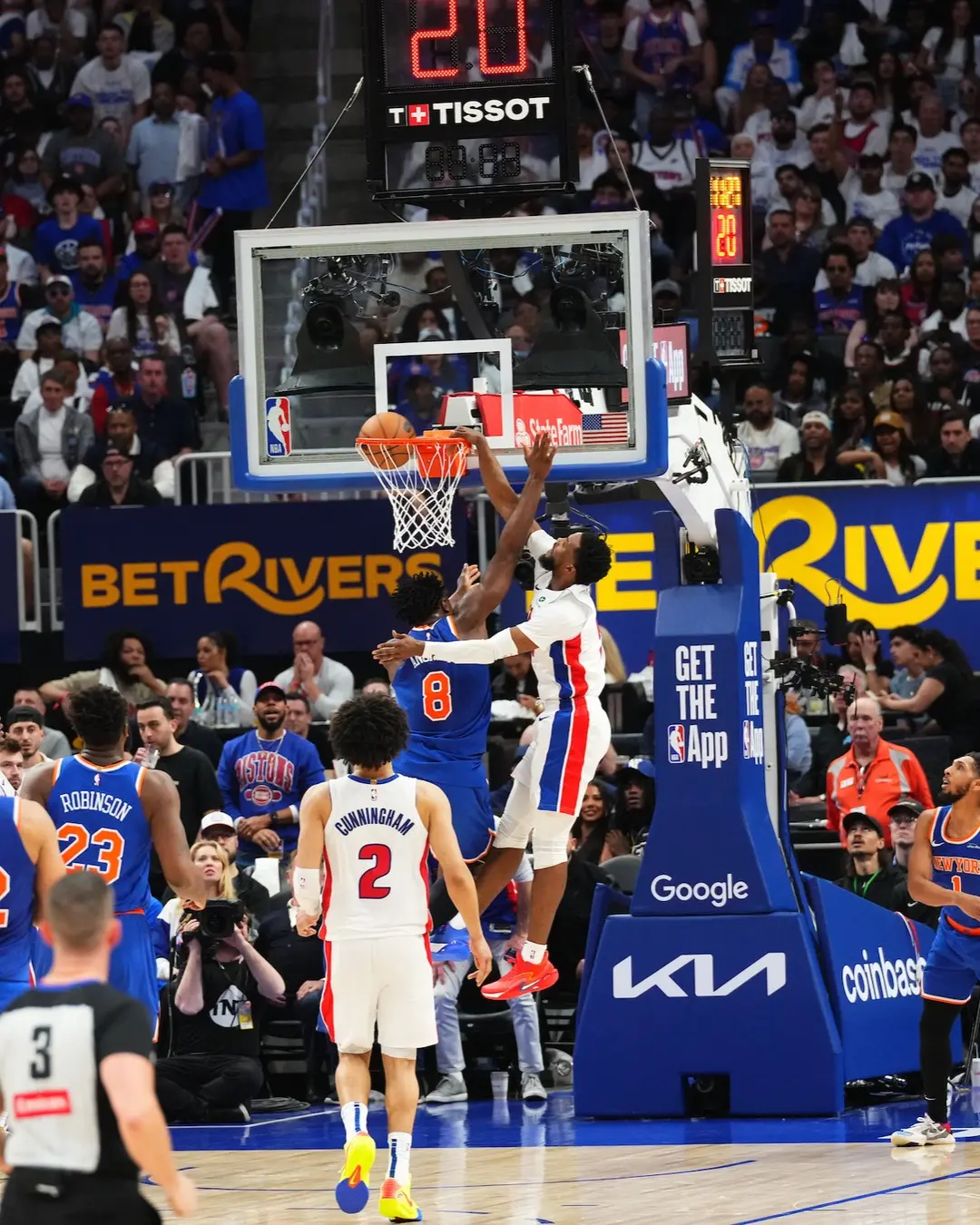 Marcus Bingham Jr. Stuns Fans With Performance In Pistons Playoff Game Marcus Bingham Jr. Stuns Fans With Performance In Pistons Playoff Game