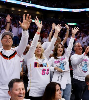 Fans show intense sideline reaction in viral picture shared by the team's social media account.