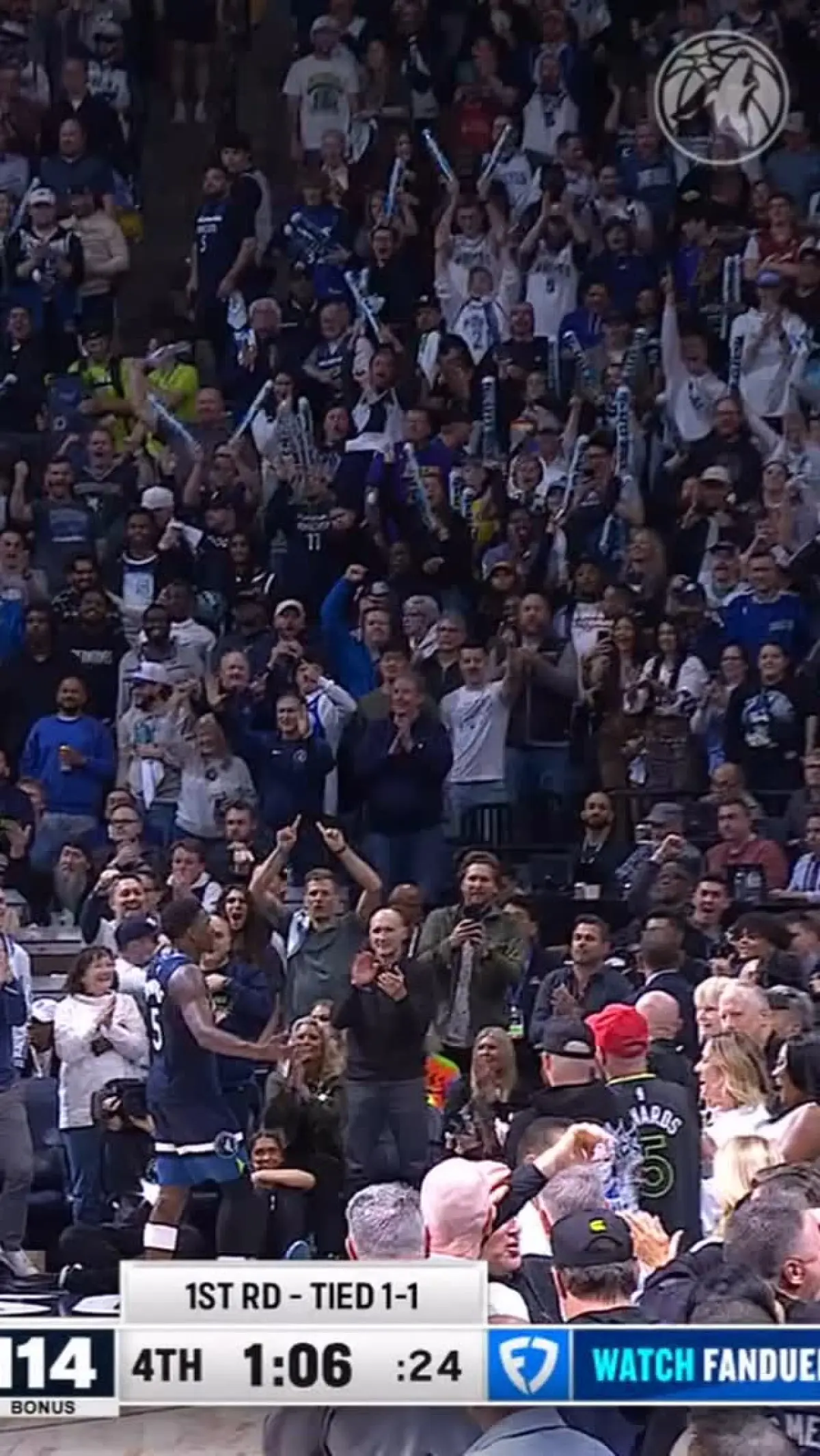 Minnesota Timberwolves Share Victory Mood After Game 3 Win Against Lakers Team celebrates crucial playoff win with enthusiastic social media post capturing the energy.