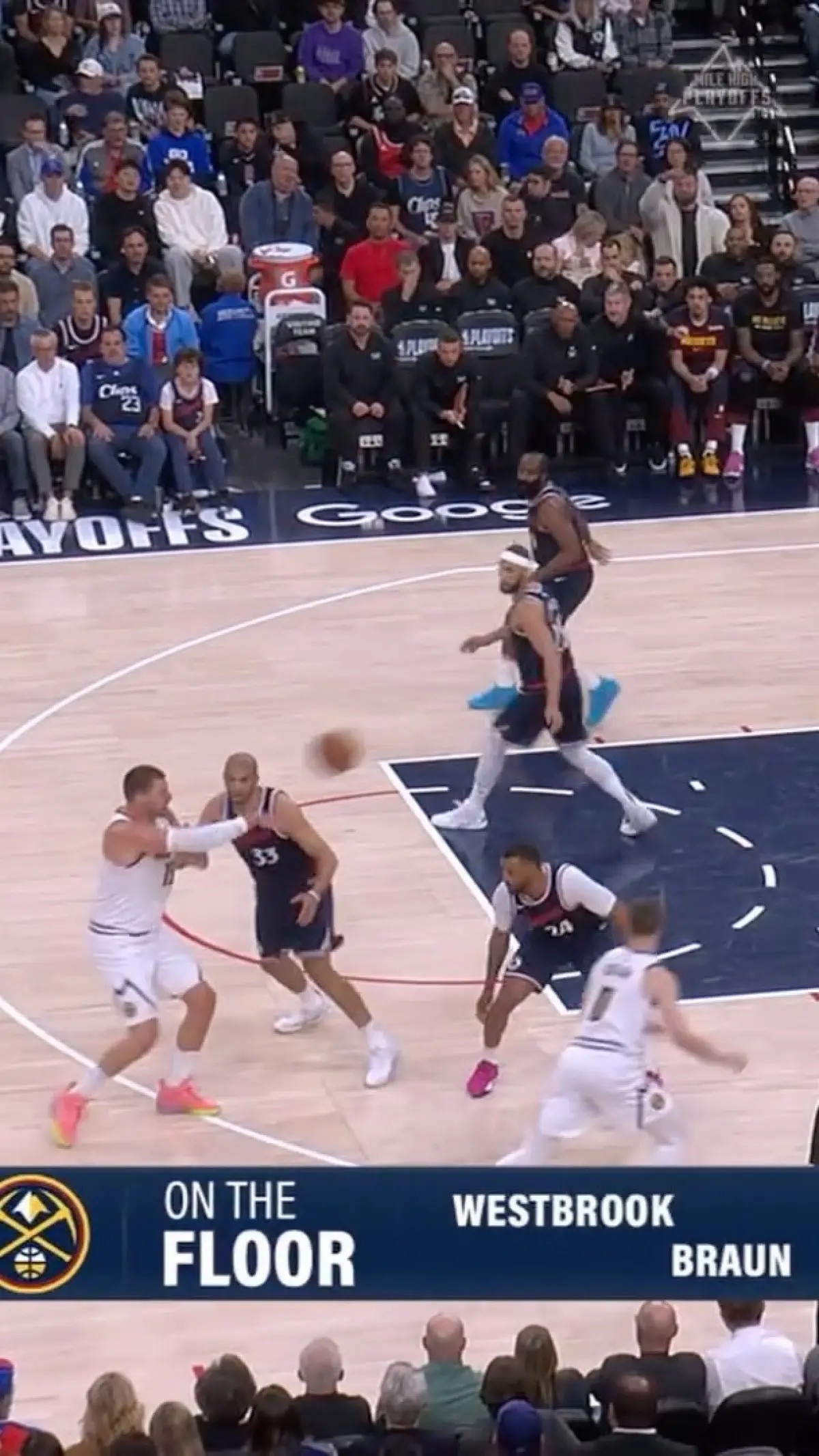 Nikola Jokic Shows Off Masterful Court Vision With Beautiful Seventh Assist Denver's MVP displays exceptional playmaking skills as Nuggets continue playoff campaign.