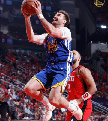 Rookie forward brings energy off the bench as Golden State battles in Western Conference playoffs