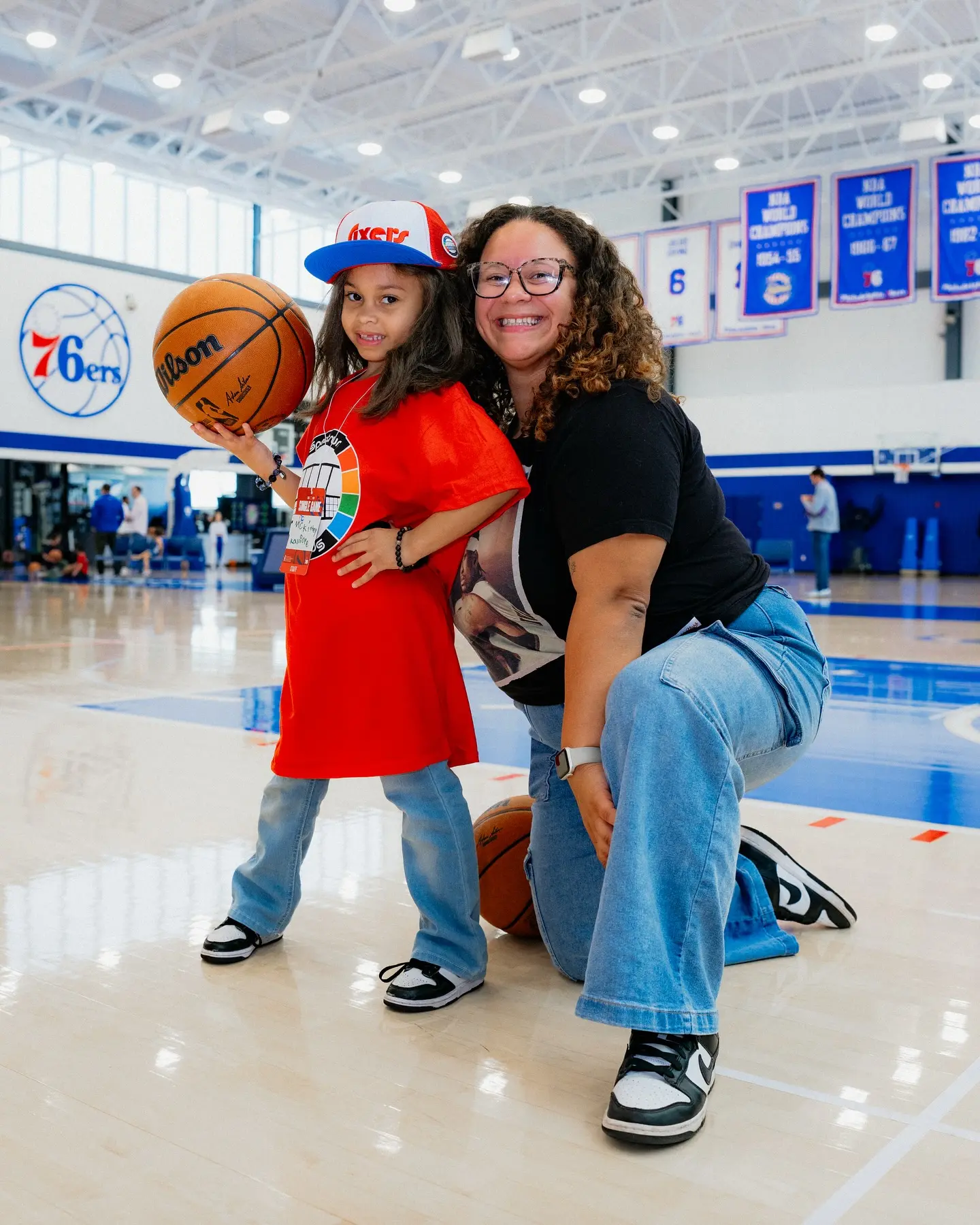 Philadelphia 76ers Host Adorable ‘Bring Your Kid To Work Day’ At Team Facility Young fans and future stars join Sixers players in heartwarming behind-the-scenes event