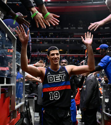 Italian forward connects with Motor City supporters after finding new home in basketball.