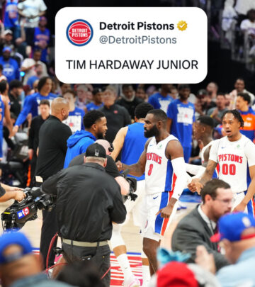 Detroit's sharpshooter showcases his range as the Pistons gear up for playoff competition.