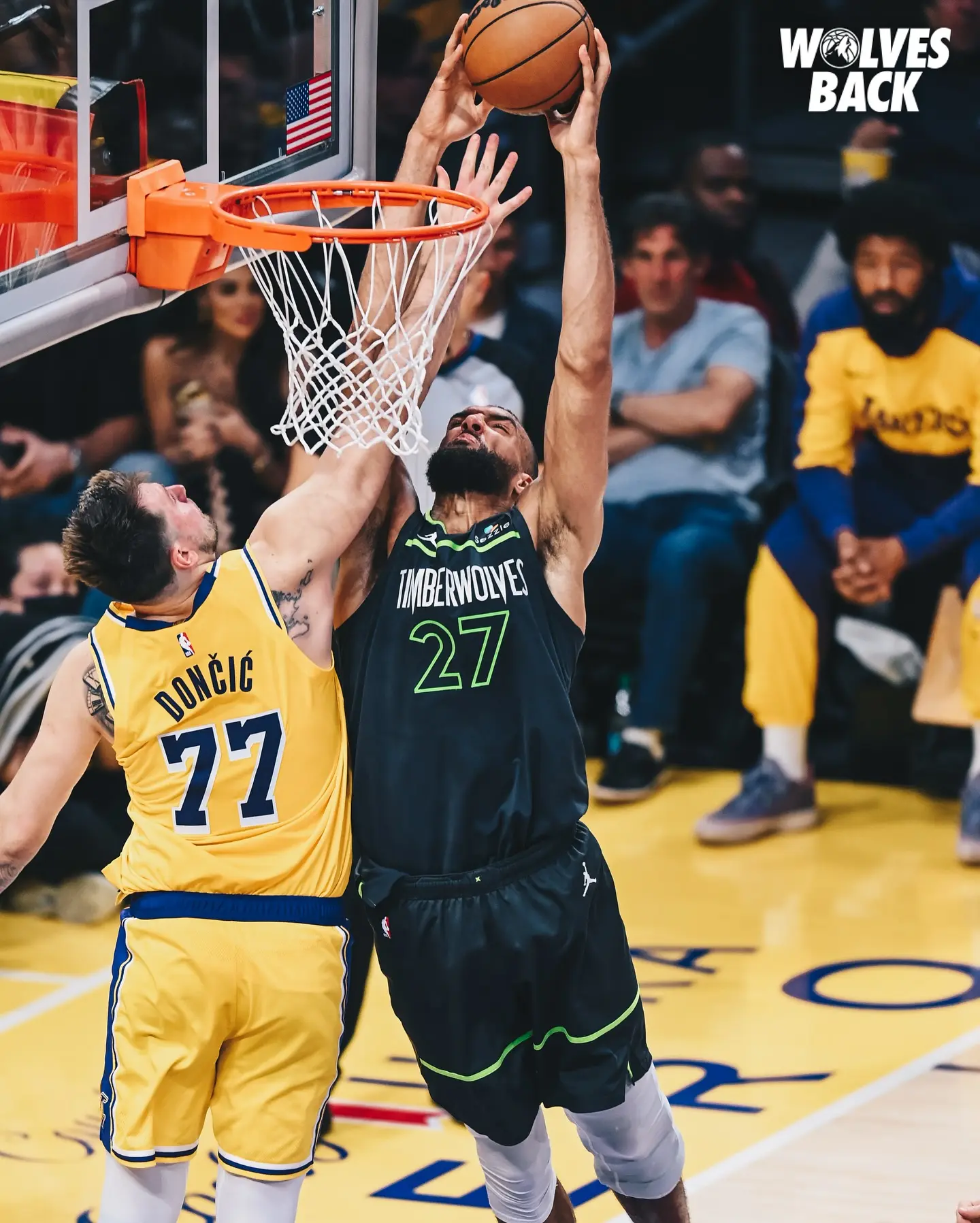 Timberwolves court ignites as Gobert dazzles with sheer hustle and team drive in action!!